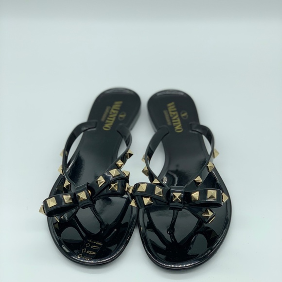VALENTINO GARAVANI Rockstud Jelly Thong Sandal - Picture 2 of 6